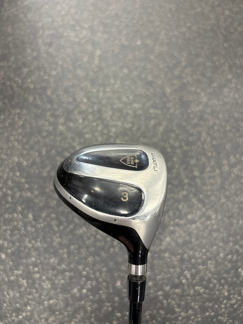 Vist Large View of Product Image Which is Used Maxfli BLACK MAX Mens Fairway Wood RH 3 Wood