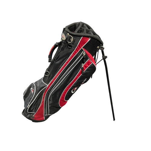 Vist Large View of Product Image Which is Used Top Flite JUNIOR Teen Stand Bag Black