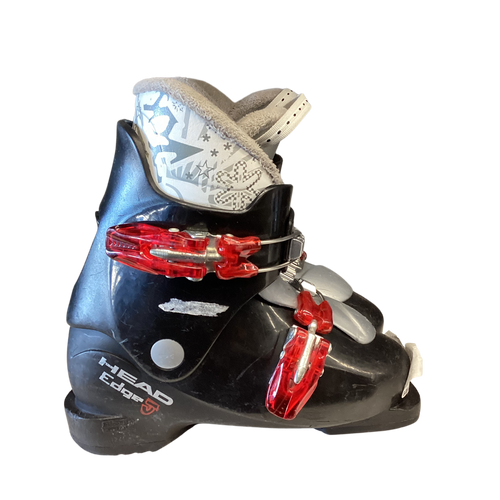 Vist Large View of Product Image Which is Used Head EDGE Boys DH Ski Boot Black 205 MP - J01