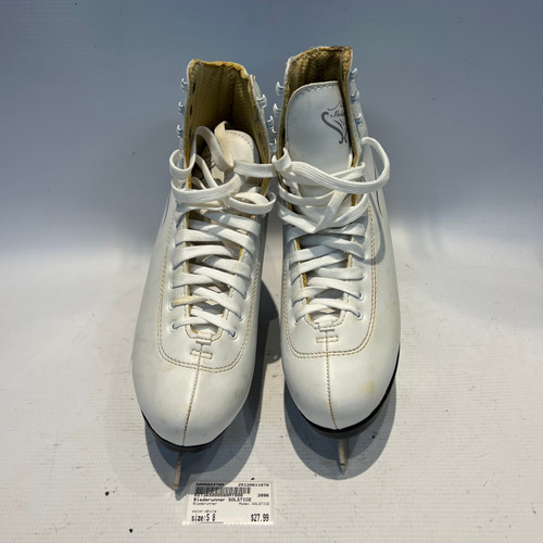Vist Large View of Product Image Which is Used Bladerunner SOLSTICE WomensFigure Skate White Senior 8