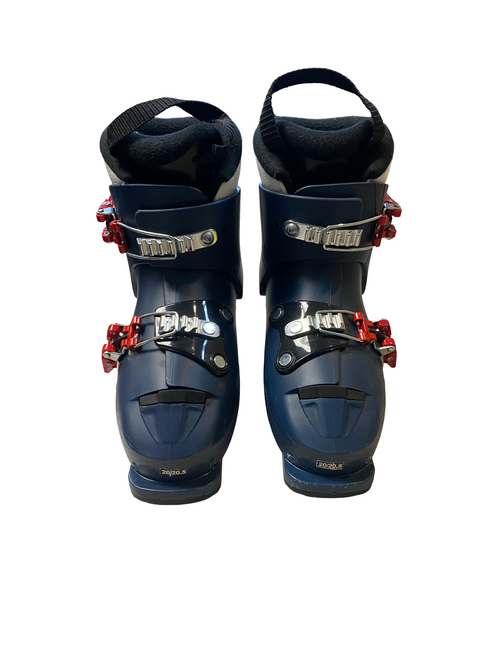 Vist Large View of Product Image Which is Used Atomic HAWX JR 2 Boys DH Ski Boot Navy Blue 205 MP - J01