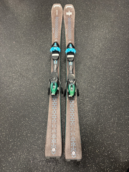 Vist Large View of Product Image Which is Used Head PURE JOY Womens DH Ski/Binding Grey 148 cm