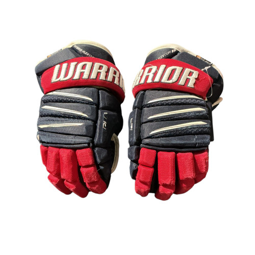 Vist Large View of Product Image Which is Used Warrior 11 WARRIOR QX PRO GLOVES Junior Gloves Navy Blue 11"