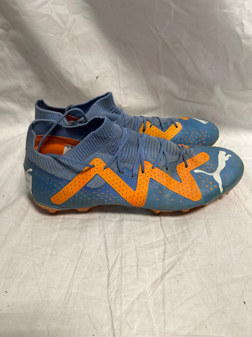 Vist Large View of Product Image Which is Used Puma Soccer Cleats Royal Blue Senior 11