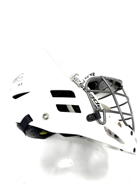 Vist Large View of Product Image Which is Used Cascade CASCADE CSR Lacrosse Helmet White One Size