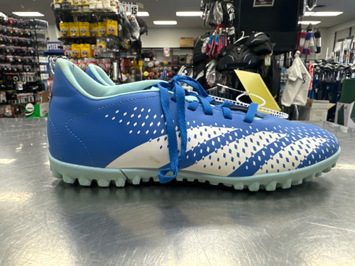 Vist Large View of Product Image Which is Used Adidas PREDATOR Soccer Indoor Shoes Royal Blue Senior 7