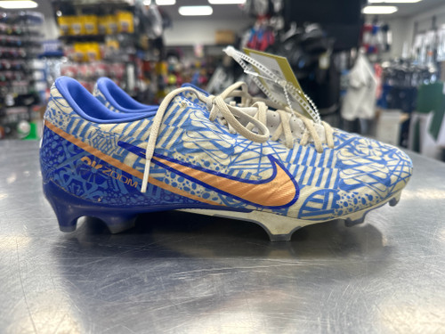Vist Large View of Product Image Which is Used Nike MERCURIAL CR7 AIR ZOOM Soccer Cleats Royal Blue Senior 8