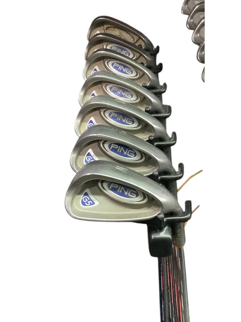 Vist Large View of Product Image Which is Used Ping G5 Mens Iron Set RH 4I-PW