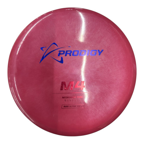 Vist Large View of Product Image Which is Used Prodigy Disc M4 500 ULTRA SOFT Disc Golf Mid Range Red 175g