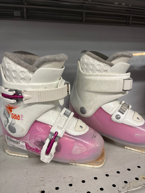 Vist Large View of Product Image Which is Used Dalbello GAIA 2 Girls DH Ski Boot White 215 MP - J03