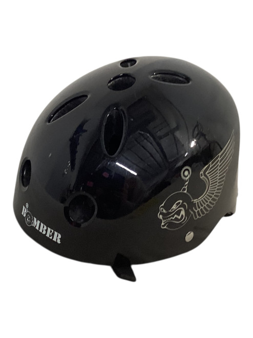Vist Large View of Product Image Which is Used Skateboard Helmet Black One Size