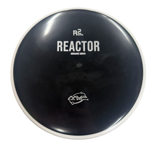 Vist Large View of Product Image Which is Used MVP R2 REACTOR Disc Golf Mid Range Black