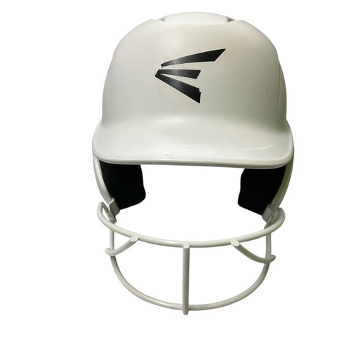 Vist Large View of Product Image Which is Used Easton BATTING HELMET Batting Helmet w/Mask White XS/S