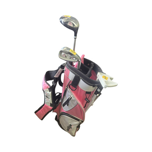 Vist Large View of Product Image Which is Used Tour Edge BAZOOKA HT MAX Jr Package Set RH Pink 3 Piece