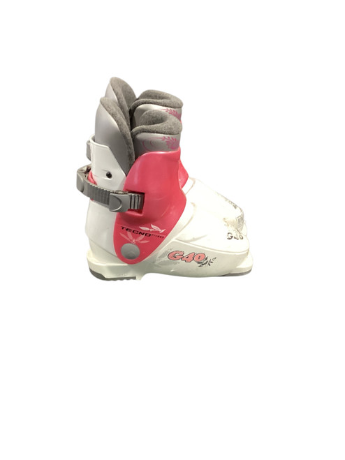 Vist Large View of Product Image Which is Used Tecno Pro G40 Girls DH Ski Boot White 195 MP - Y13