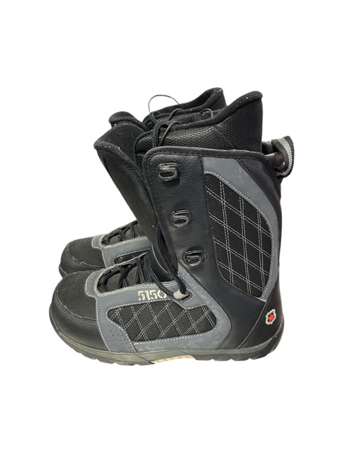 Vist Large View of Product Image Which is Used 5150 SQUADRON Mens Snowboard Boots Black Senior 8