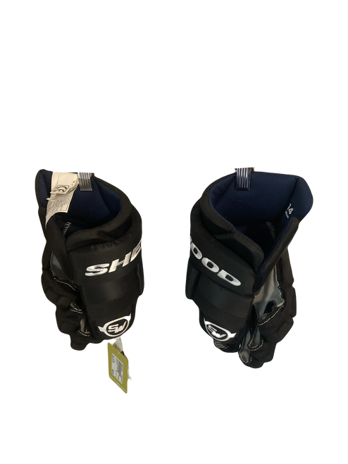 Vist Large View of Product Image Which is Used Sher-wood BPM 060 Senior Gloves Black 14"