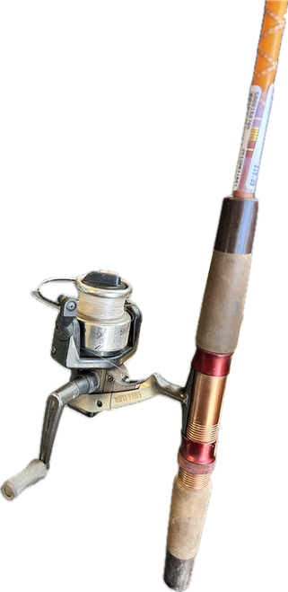 Vist Large View of Product Image Which is Used EAGLE CLAW 2000 W/DAIWA Fishing Rod and Reel 