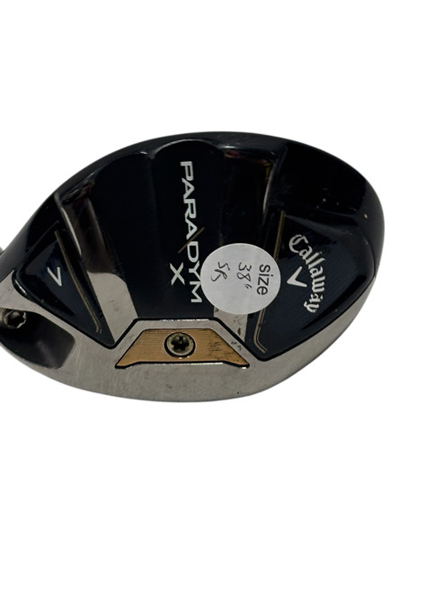 Vist Large View of Product Image Which is Used Callaway PARADYM X Mens 30deg Hybrid Club RH 7 Hybrid 38" w/ Aldila Ascent 50 A-Flex Shaft