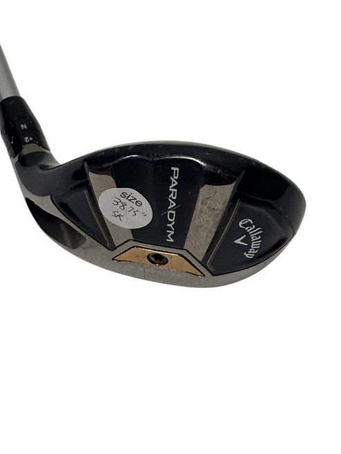 Vist Large View of Product Image Which is Used Callaway PARADYM Mens 27deg Hybrid Club RH Hybrid 38.75" w/ Aldila Ascent 50 A-Flex Shaft