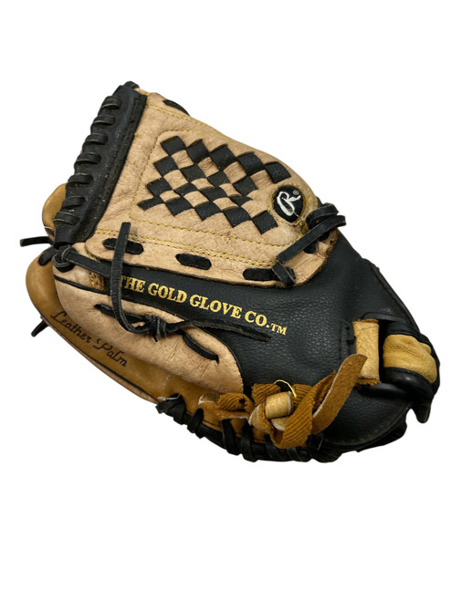 Vist Large View of Product Image Which is Used Rawlings PM1309TB LHT GLOVE BB/SB Glove LH Throw Brown 11"