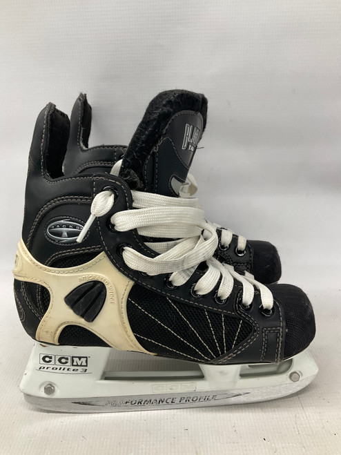 Vist Large View of Product Image Which is Used CCM TACKS Junior Hockey Skate Junior 02.5
