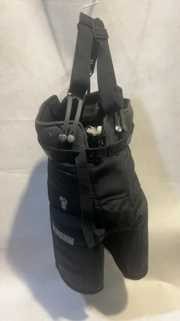 Vist Large View of Product Image Which is Used Vaughn VELOCITY 8 JR SZ SM Junior Goalie Pant Black SM