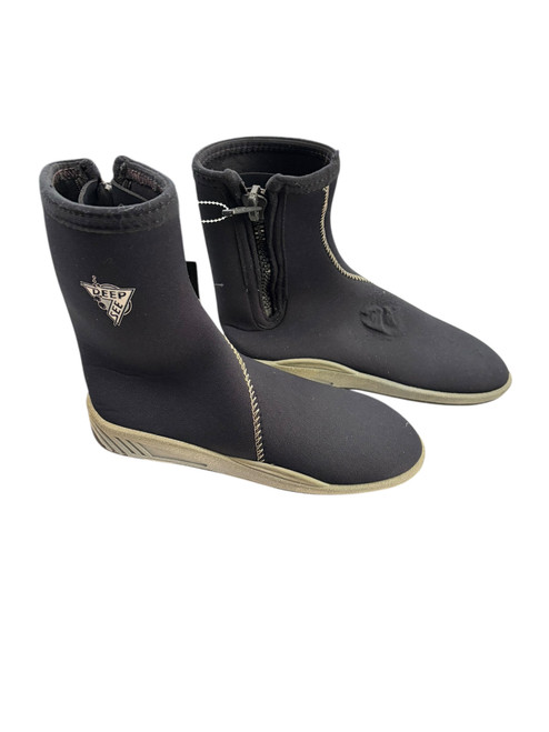 Vist Large View of Product Image Which is Used Deep See Booties Black Size 6