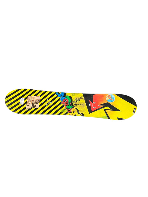 Vist Large View of Product Image Which is Used Burton CHOPPER 110 Boys Snowboard Only Yellow 110 cm