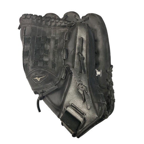 Vist Large View of Product Image Which is Used Mizuno BALLPARK SERIES BB/SB Glove RH Throw Black 13"