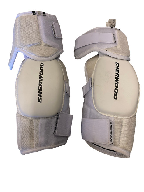 Vist Large View of Product Image Which is Used Sher-wood P.M.P 5030 Senior Elbow Pads LG