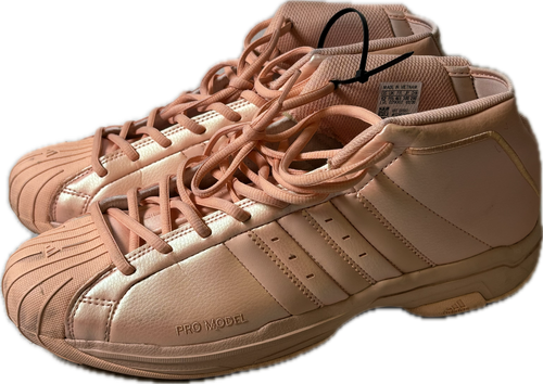 Vist Large View of Product Image Which is Used Adidas Basketball Shoes M Pink Senior 12