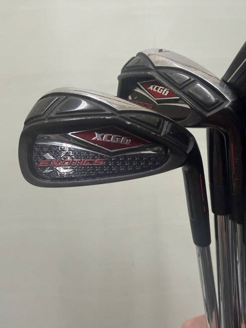 Vist Large View of Product Image Which is Used Tour Edge EXOTICS XCG 6 Mens Iron Set RH 5I-GW/AW