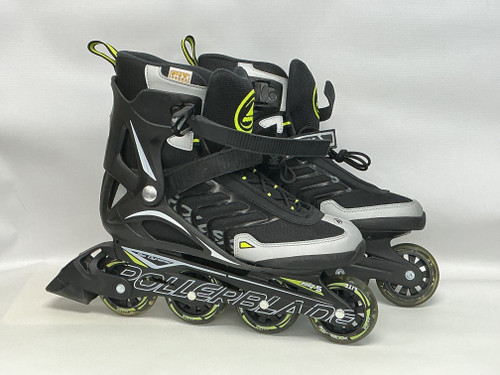 Vist Large View of Product Image Which is Used Rollerblade SPIRIT BLADE Senior Roller Quad Skates Black Senior 10