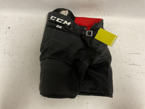 Vist Large View of Product Image Which is Used CCM U+ Youth Pant Black And Red LG