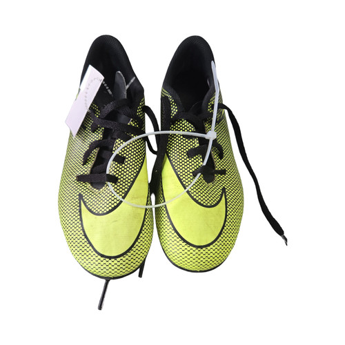 Vist Large View of Product Image Which is Used Nike Soccer Cleats Yellow Junior 02