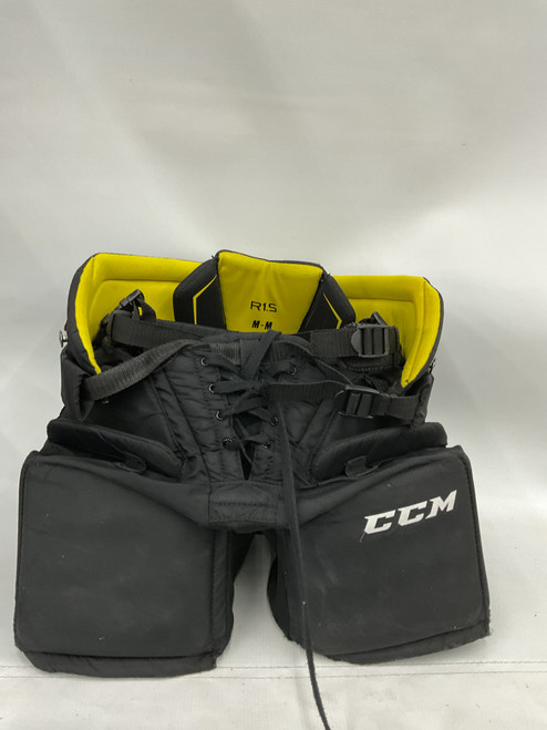 Vist Large View of Product Image Which is Used CCM RS1.5 Junior Goalie Pant Black MD
