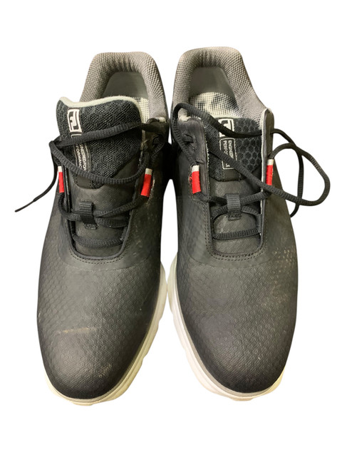 Vist Large View of Product Image Which is Used Foot Joy Mens Golf Shoes Black Senior 10 SL PRO