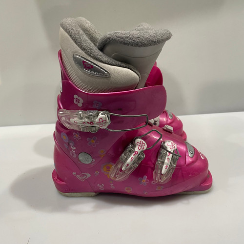 Vist Large View of Product Image Which is Used SKI BOOTS Girls DH Ski Boot Pink 215 MP - J03