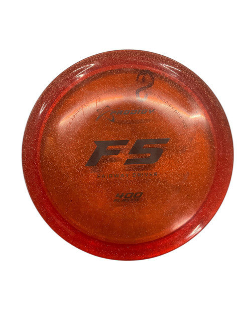Vist Large View of Product Image Which is Used Prodigy Disc F5 400 Disc Golf Driver Red