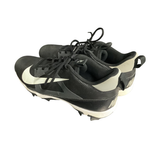 Vist Large View of Product Image Which is Used Nike ALPHA MENACE 4 SHARK Adult FB Cleats Black Senior 11.5