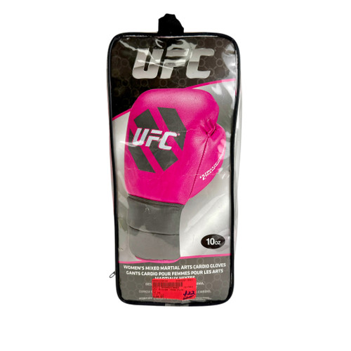 Used UFC Mixed Martial Arts Gloves Pink Women's 10oz Like New 11506-S000229596