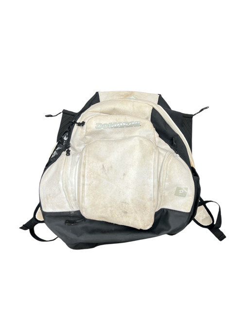 Vist Large View of Product Image Which is Used Demarini BAT BAG BB/SB Player Backpack White