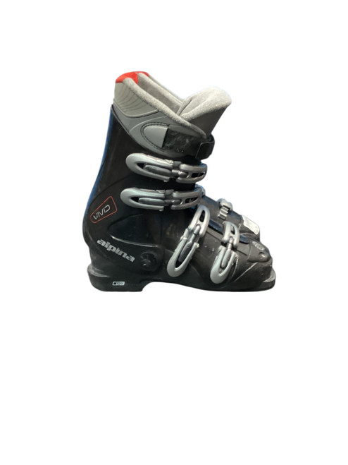 Vist Large View of Product Image Which is Used Alpina VIVID Mens DH Ski Boot Black 255 MP - M07.5 - W08.5