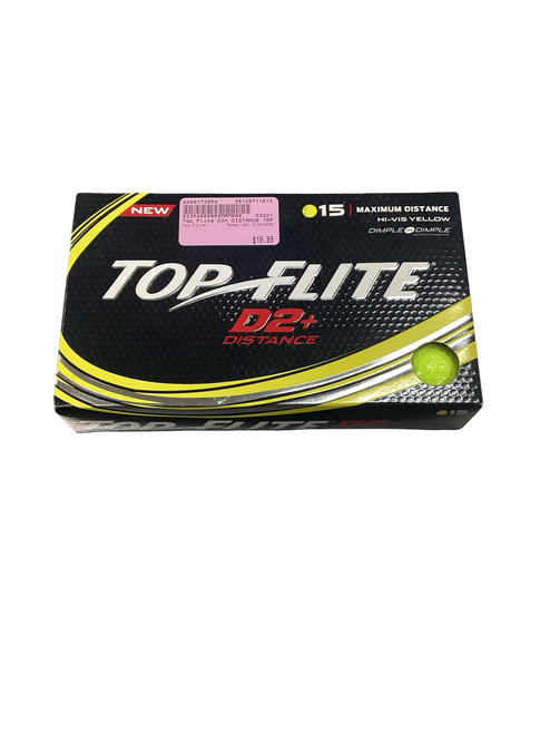 Vist Large View of Product Image Which is Used Top Flite D2+ DISTANCE 15 Pack - Golf Balls
