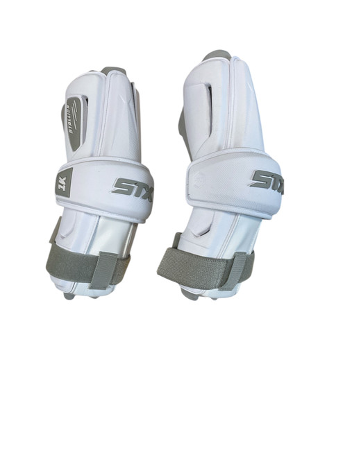 Vist Large View of Product Image Which is Used STX STALLION 1K Lacrosse Arm Pads/Guards None LG