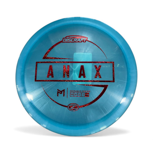 Vist Large View of Product Image Which is Used Discraft ANAX Disc Golf Driver Carolina Blue