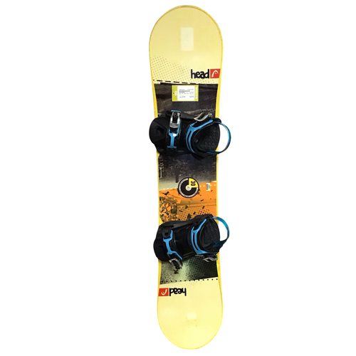 Vist Large View of Product Image Which is Used Head JR Boys Board/Binding Yellow 130 cm