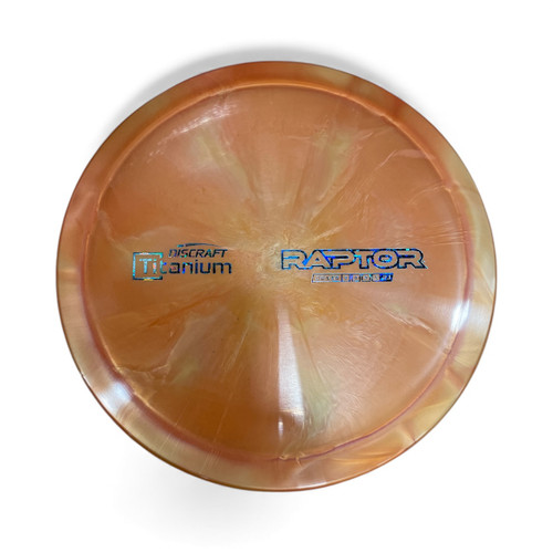 Vist Large View of Product Image Which is Used Discraft RAPTOR Disc Golf Mid Range Brown