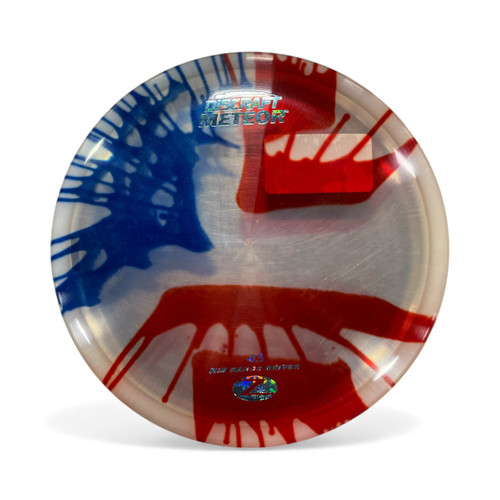 Vist Large View of Product Image Which is Used Discraft METEOR Disc Golf Mid Range Red